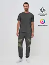 Мужская пижама с брюками / Ходячие крылья на спине