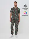 Мужская пижама с брюками / Unicorns