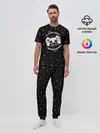 Мужская пижама с брюками / Круглосуточная защита