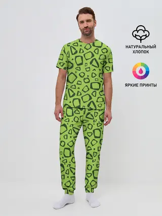 Мужская пижама с брюками / Подушка