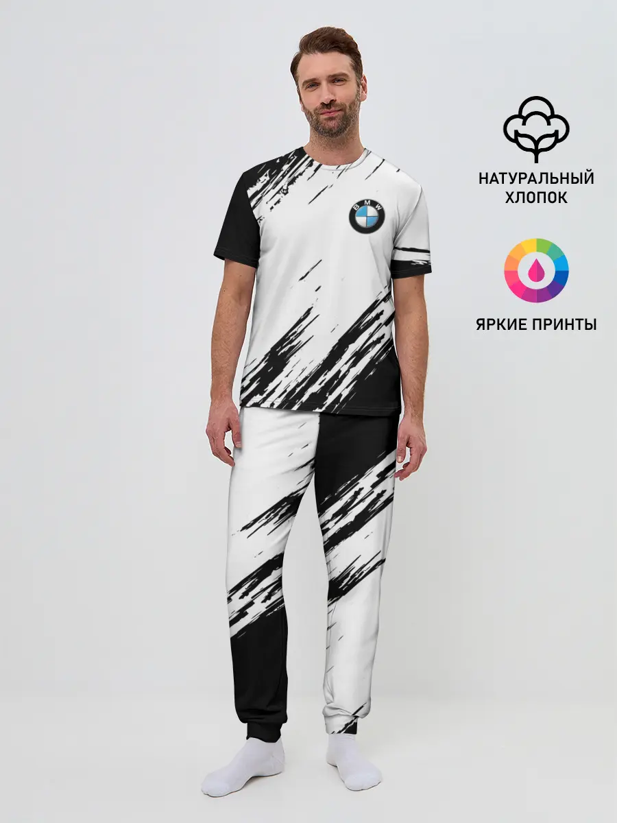 Мужская пижама с брюками / BMW | БМВ