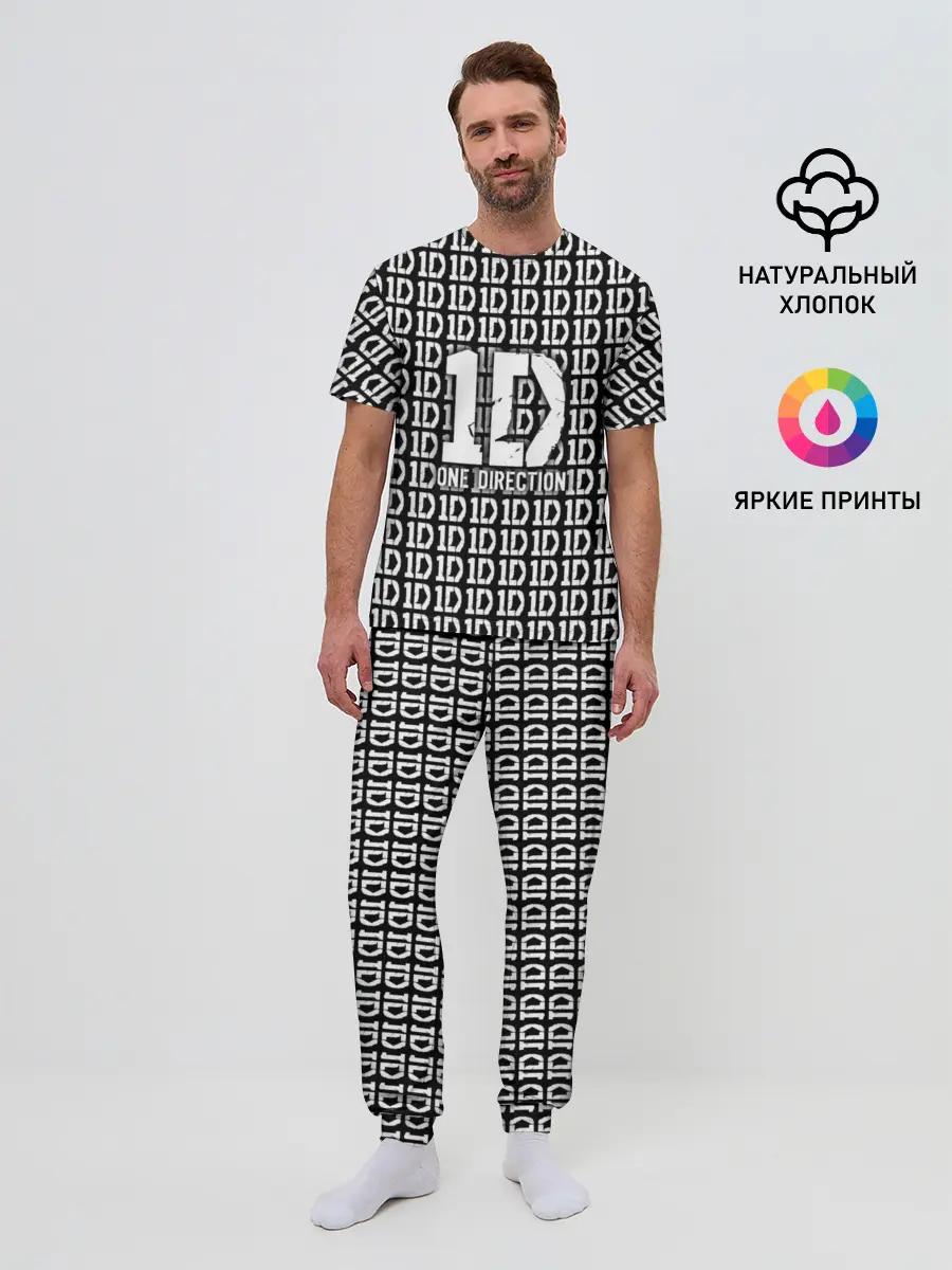 Мужская пижама с брюками / One direction