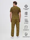 Мужская пижама с брюками / Славянский оберег