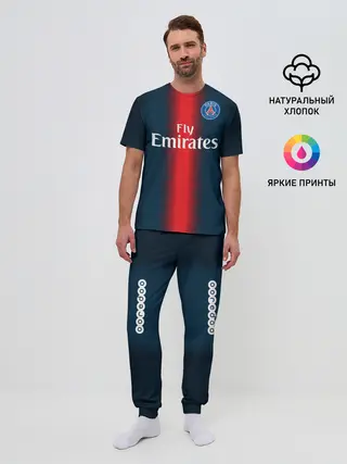 Мужская пижама с брюками / PSG Форма Новая Home 18/19