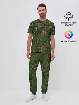 Мужская пижама с брюками / Герои