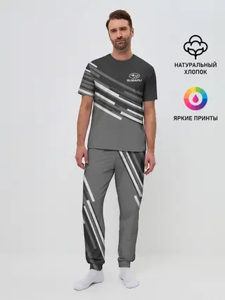 Мужская пижама с брюками / SUBARU SPORT