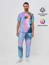 Мужская пижама с брюками / Саша Грей. Абстракция