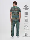 Мужская пижама с брюками / Этнический узор