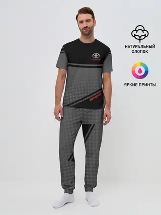 Мужская пижама с брюками / TOYOTA | ТОЙОТА
