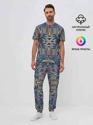 Мужская пижама с брюками / Psyhodelica