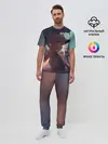 Мужская пижама с брюками / Зонтик