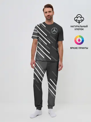 Мужская пижама с брюками / MERCEDES BENZ SPORT