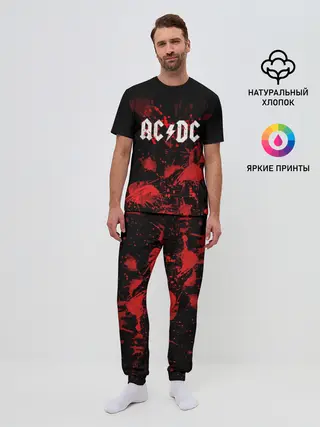 Мужская пижама с брюками / AC/DC
