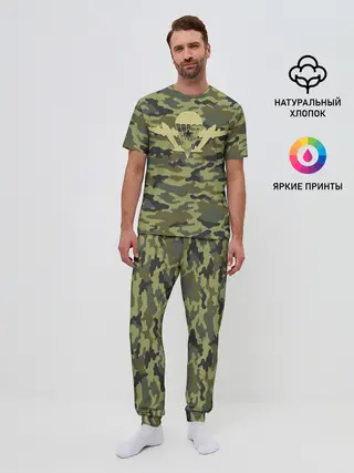 Мужская пижама с брюками / ВДВ. Никто кроме нас