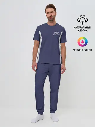 Мужская пижама с брюками / SUBARU SPORT