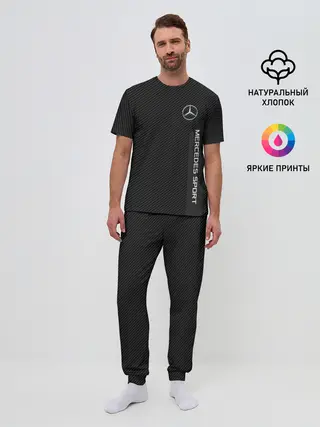 Мужская пижама с брюками / MERCEDES BENZ SPORT