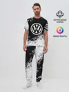 Мужская пижама с брюками / Volkswagen abstract sport