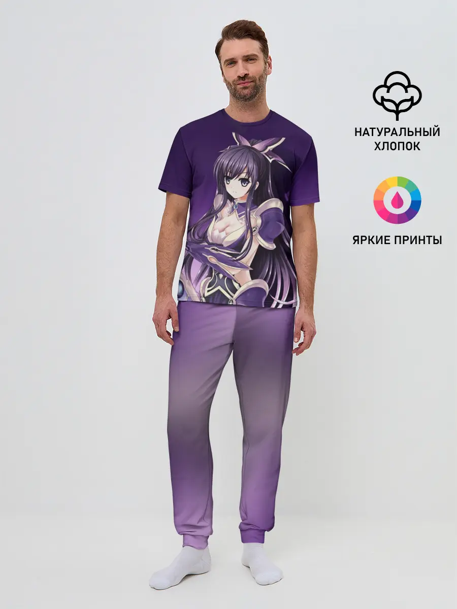 Мужская пижама с брюками / Date A Live yatogami