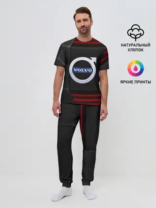Мужская пижама с брюками / volvo auto sport