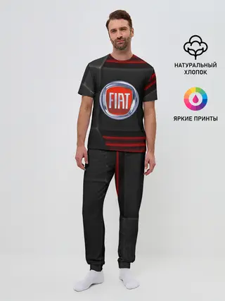 Мужская пижама с брюками / FIAT auto sport