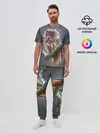 Мужская пижама с брюками / Сова