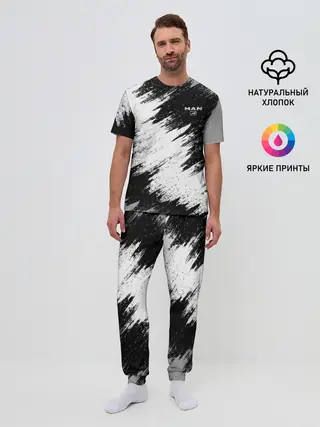 Мужская пижама с брюками / MAN