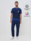 Мужская пижама с брюками / Mitsubishi ultra collection