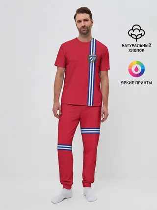 Мужская пижама с брюками / Куба, лента с гербом