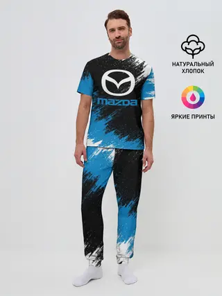 Мужская пижама с брюками / MAZDA