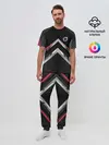 Мужская пижама с брюками / Volvo abstract line