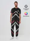 Мужская пижама с брюками / Lexus abstract line