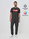 Мужская пижама с брюками / Футбольная мода