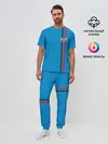 Мужская пижама с брюками / ДНР, лента с гербом