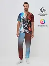 Мужская пижама с брюками / Блич лед и пламень