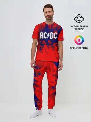 Мужская пижама с брюками / AC/DC