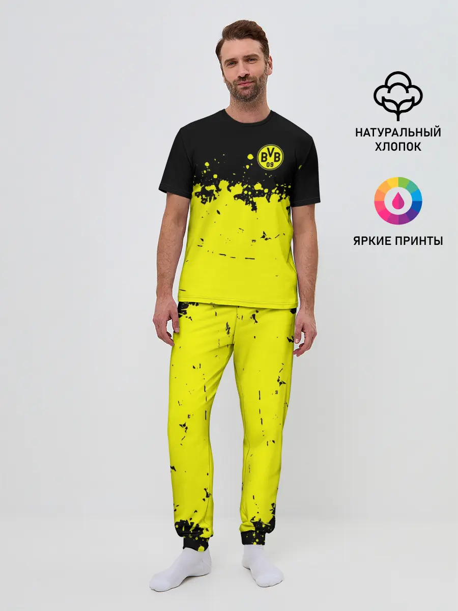 Мужская пижама с брюками / BORUSSIA SPORT