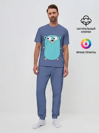 Мужская пижама с брюками / Golang