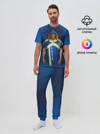 Мужская пижама с брюками / Александр Усик