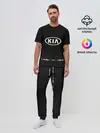 Мужская пижама с брюками / KIA sport auto abstract