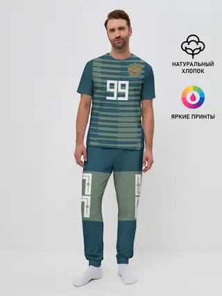 Мужская пижама с брюками / Лунёв ЧМ 2018