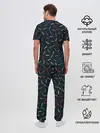 Мужская пижама с брюками / Барсук