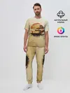 Мужская пижама с брюками / Дерево на закате