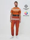 Мужская пижама с брюками / Пожарная форма