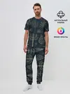 Мужская пижама с брюками / Загадочный лес