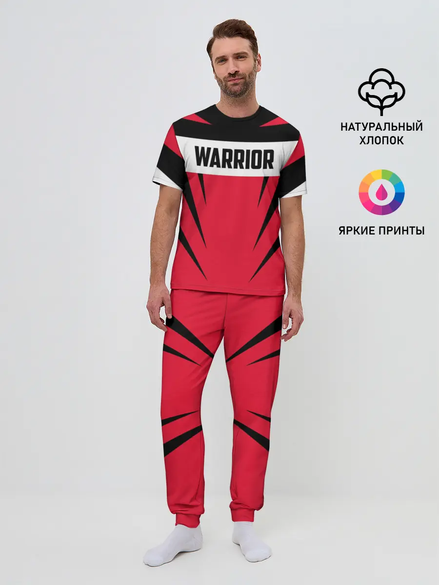 Мужская пижама с брюками / Warrior