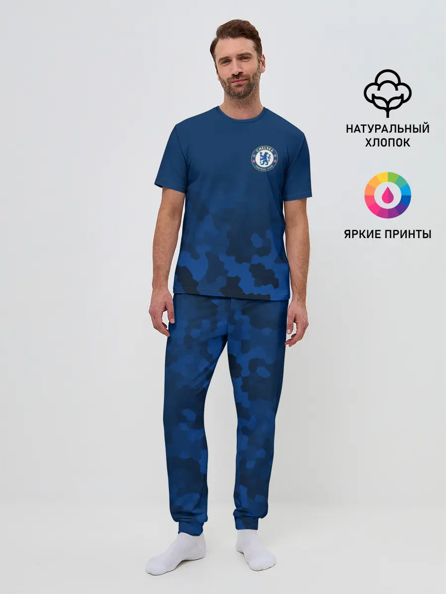 Мужская пижама с брюками / CHELSEA SPORT