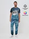 Мужская пижама с брюками / Луна
