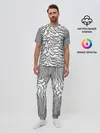 Мужская пижама с брюками / White