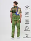 Мужская пижама с брюками / Стив и эндермен.