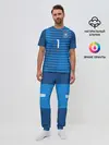 Мужская пижама с брюками / Neuer WC 2018